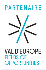 Logo du Val d'Europe attractivité - Partenaire d'IPE Bâtiment